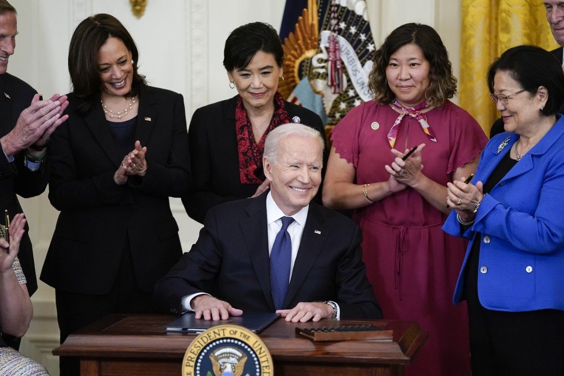 Biden Signs Asian-American Hate Crimes Bill Into Law