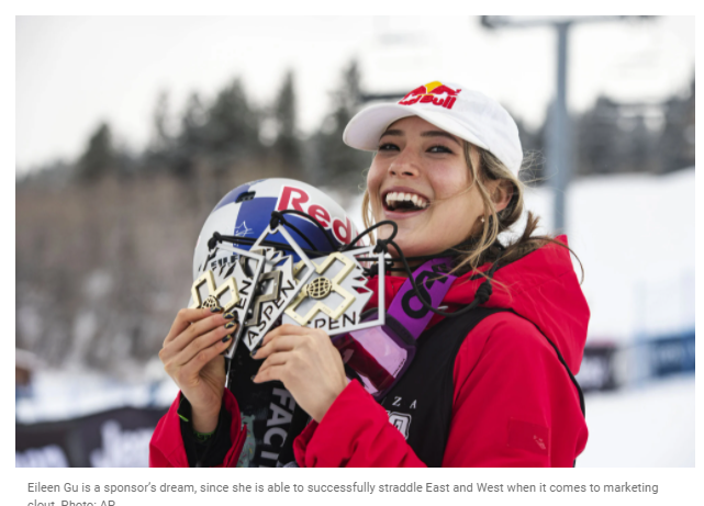 Winter Olympics ski champion Eileen Gu is the hottest name in luxury: with  brand deals from Louis Vuitton to Luckin Coffee, and Cadillac to Chanel,  the freestyle teen touches Gen Z in