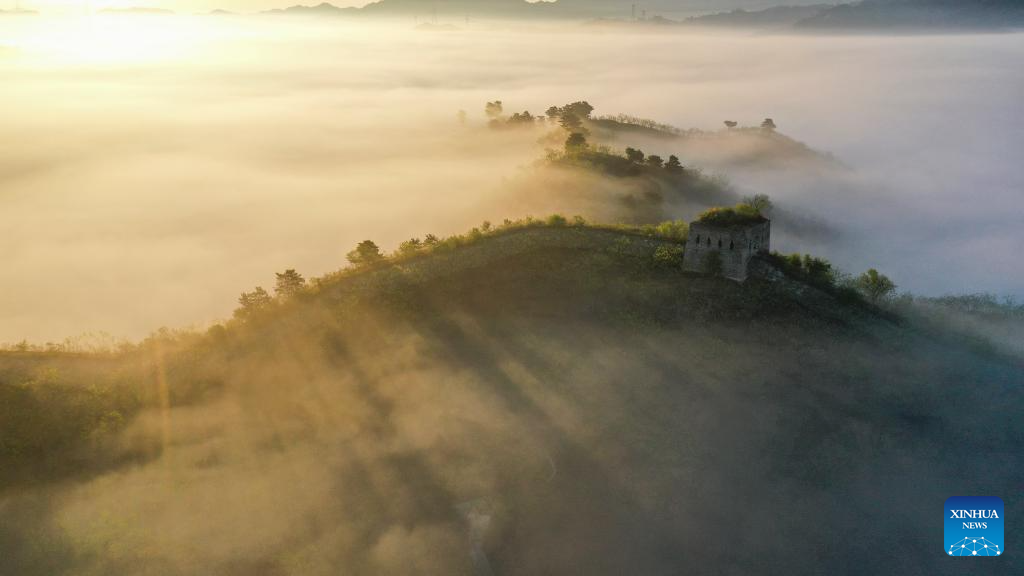 Scenery Of Hongshankou Great Wall In North China