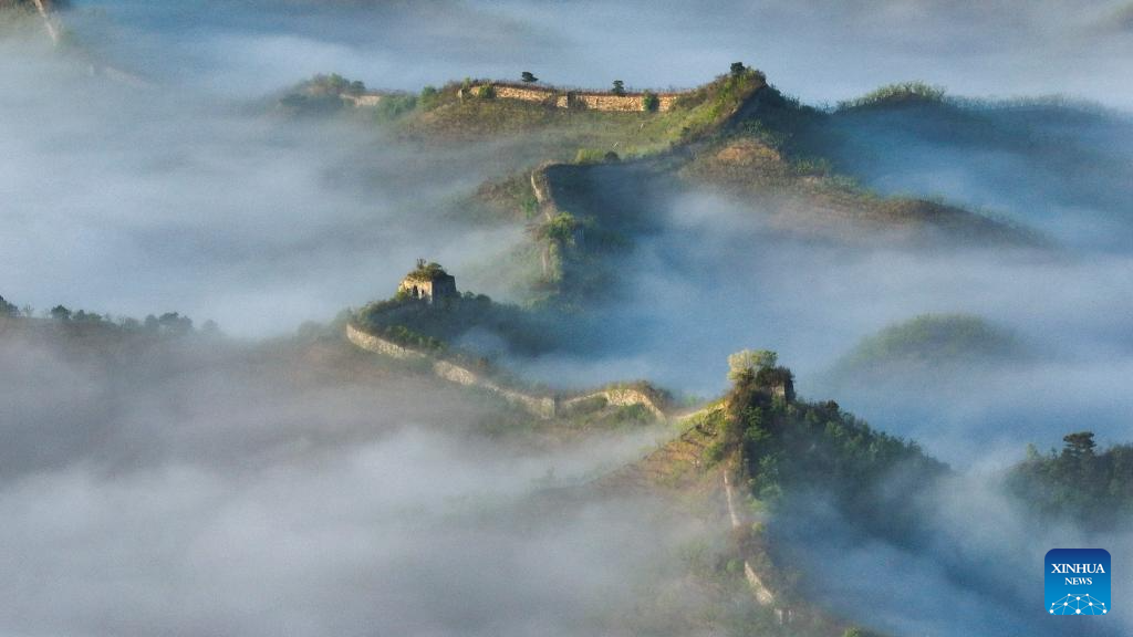 Scenery Of Hongshankou Great Wall In North China